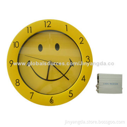 Wireless wall clock camera, 2.4GHz hidden camera